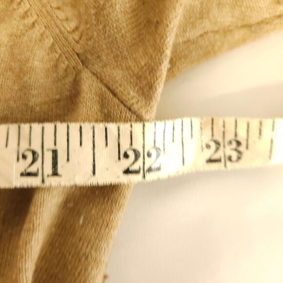 J Jill Womens Large Brown Tan  Wool Blend Long Sleeve Cardigan Sweater - Picture 5 of 7